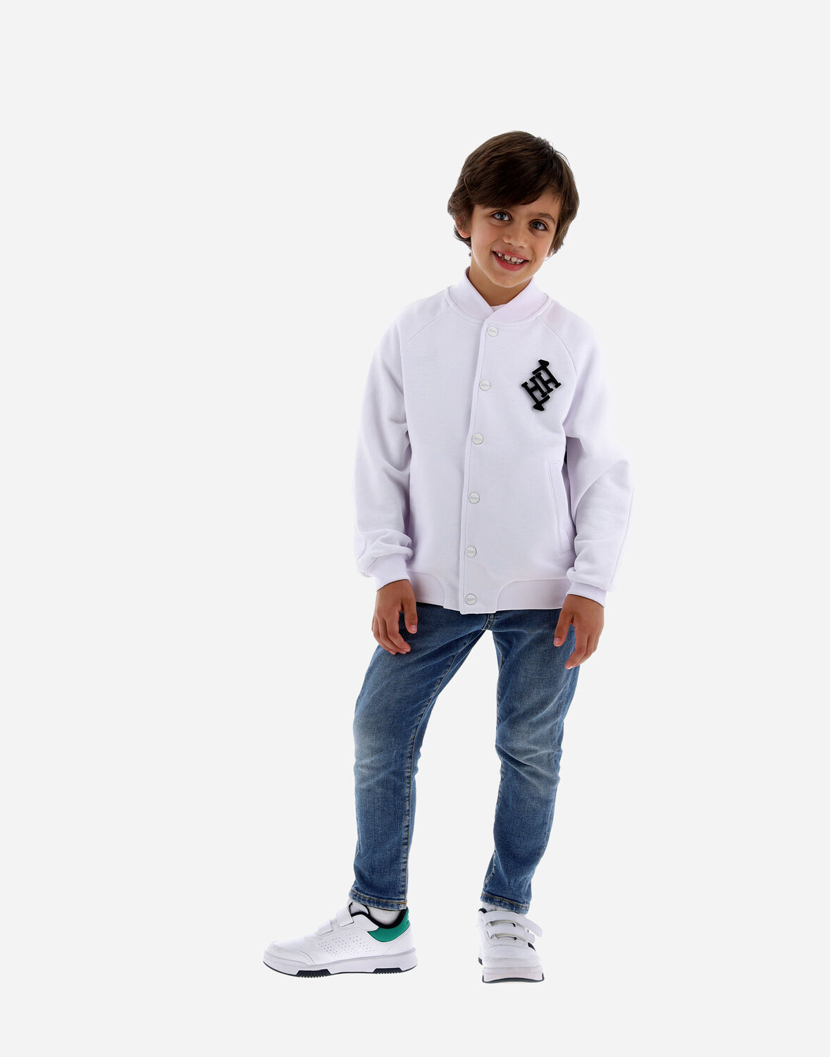 Herno New H ボンバージャケット In White