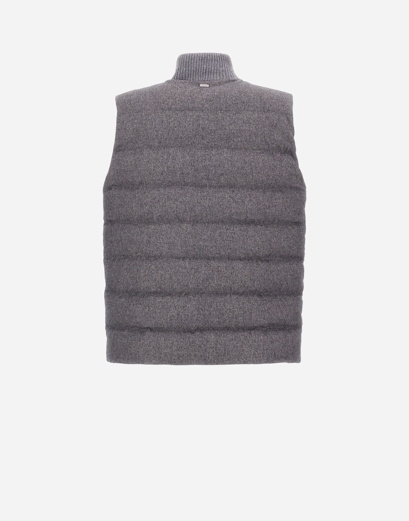 メンズ カシミヤ シルク ニット ベスト グレー | Herno® (ヘルノ)