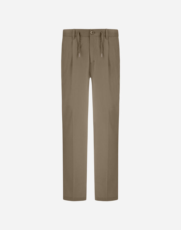 Herno RESORT TROUSERS IN CASHMERE SILK Dove Grey PT00037UR380872600