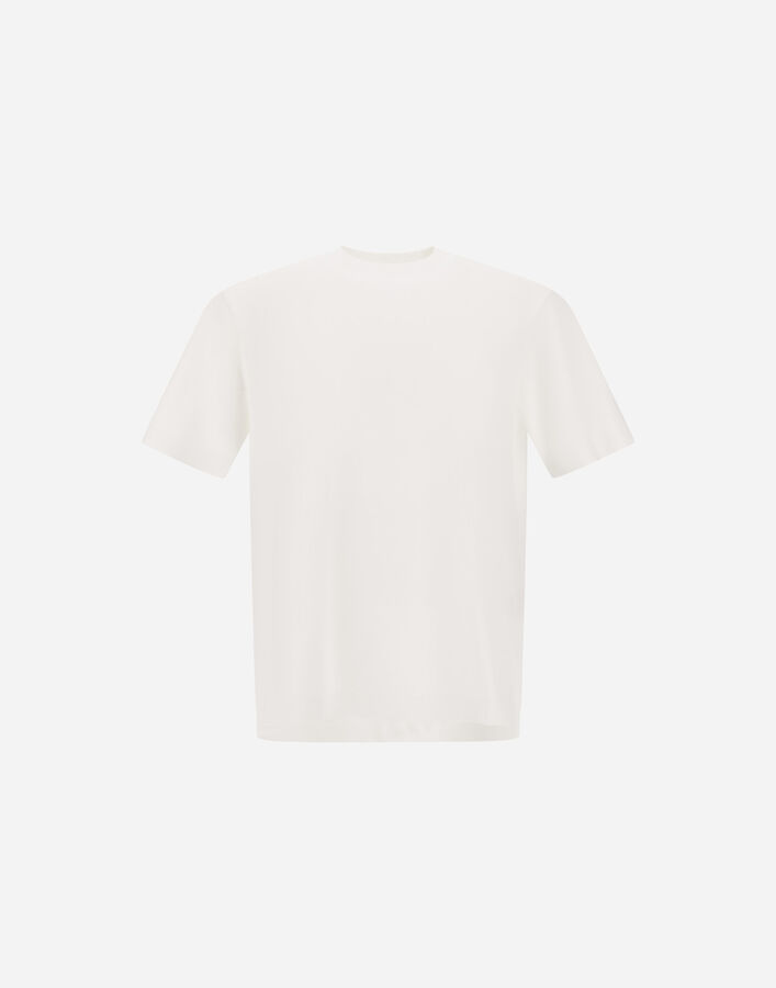 Herno T-SHIRT EN JERSEY KNIT EFFECT Blanc JG000206U520591000