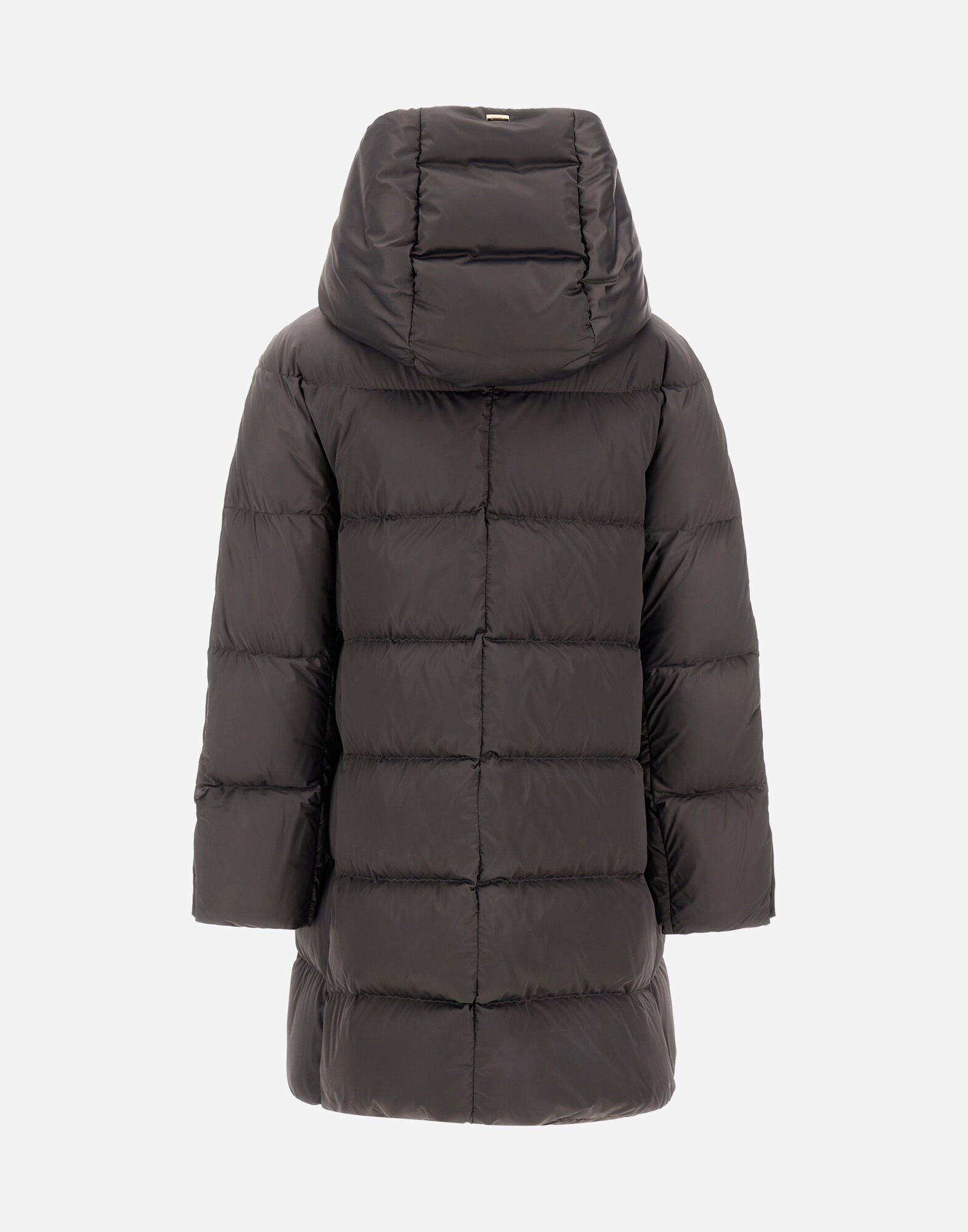 レディース サテンAラインコート グレー | Herno® (ヘルノ)