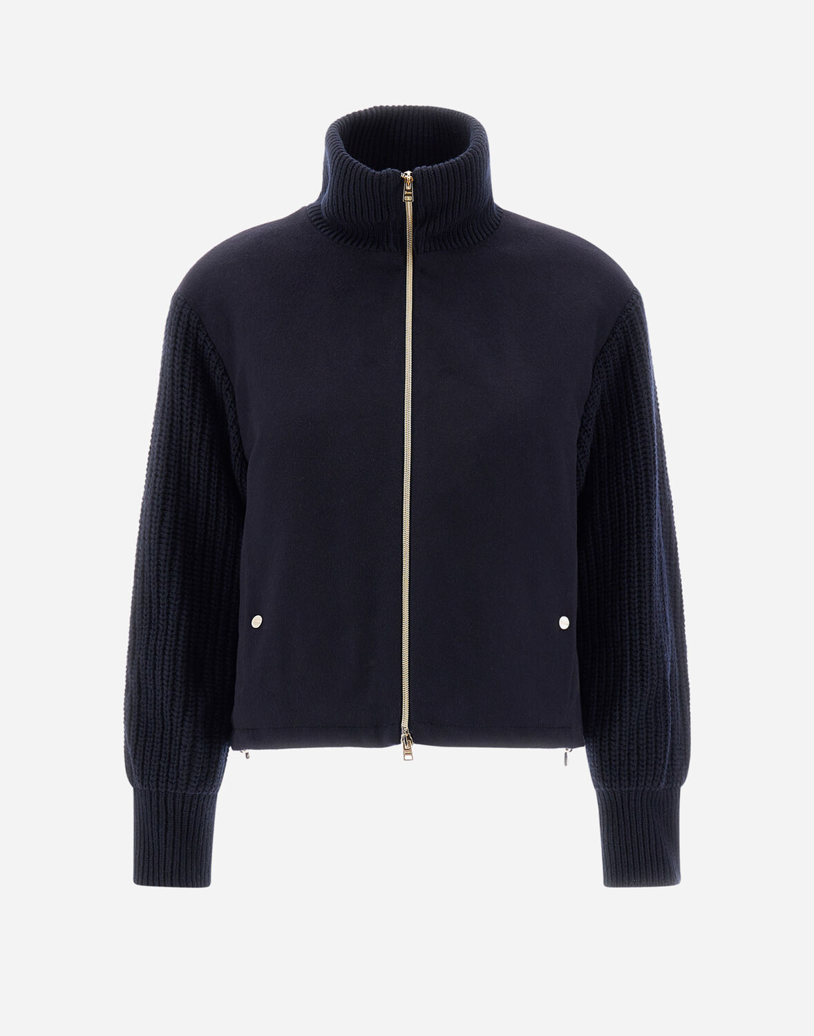 Herno カシミア ボンバージャケット In Dark Blue