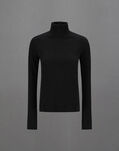 Herno LAMINAR SWEATER IN WOOL TECH BASE LAYER Black JL00001DL560149300