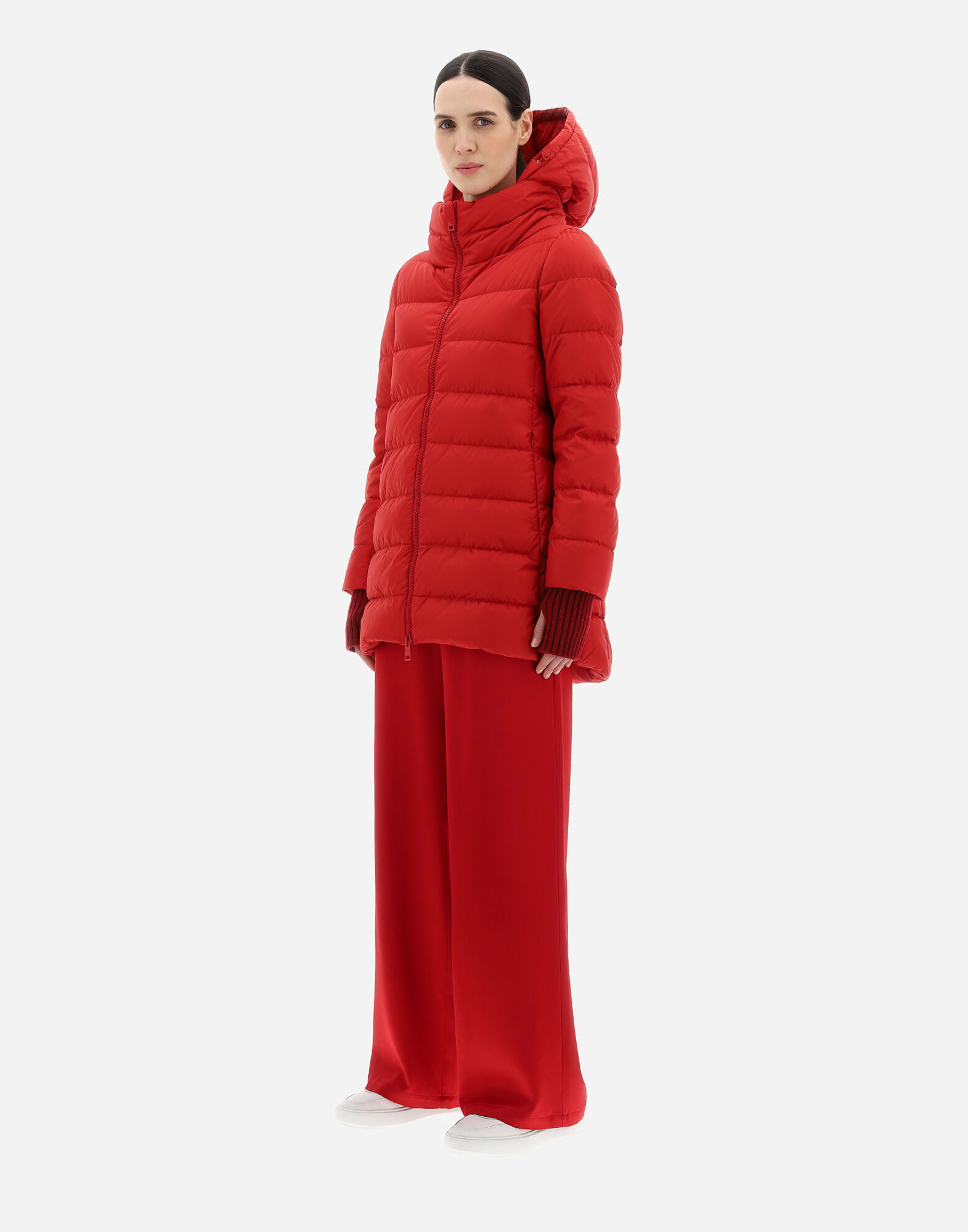 Herno red hotsell coat