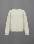 Herno LAMINAR SWEATSHIRT IN HEAVY COTTON Cream JG00058UL520751115