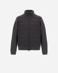 Herno RESORT JACKET IN WOOL KNICKERBOCKER Iron PI00108UR334489487