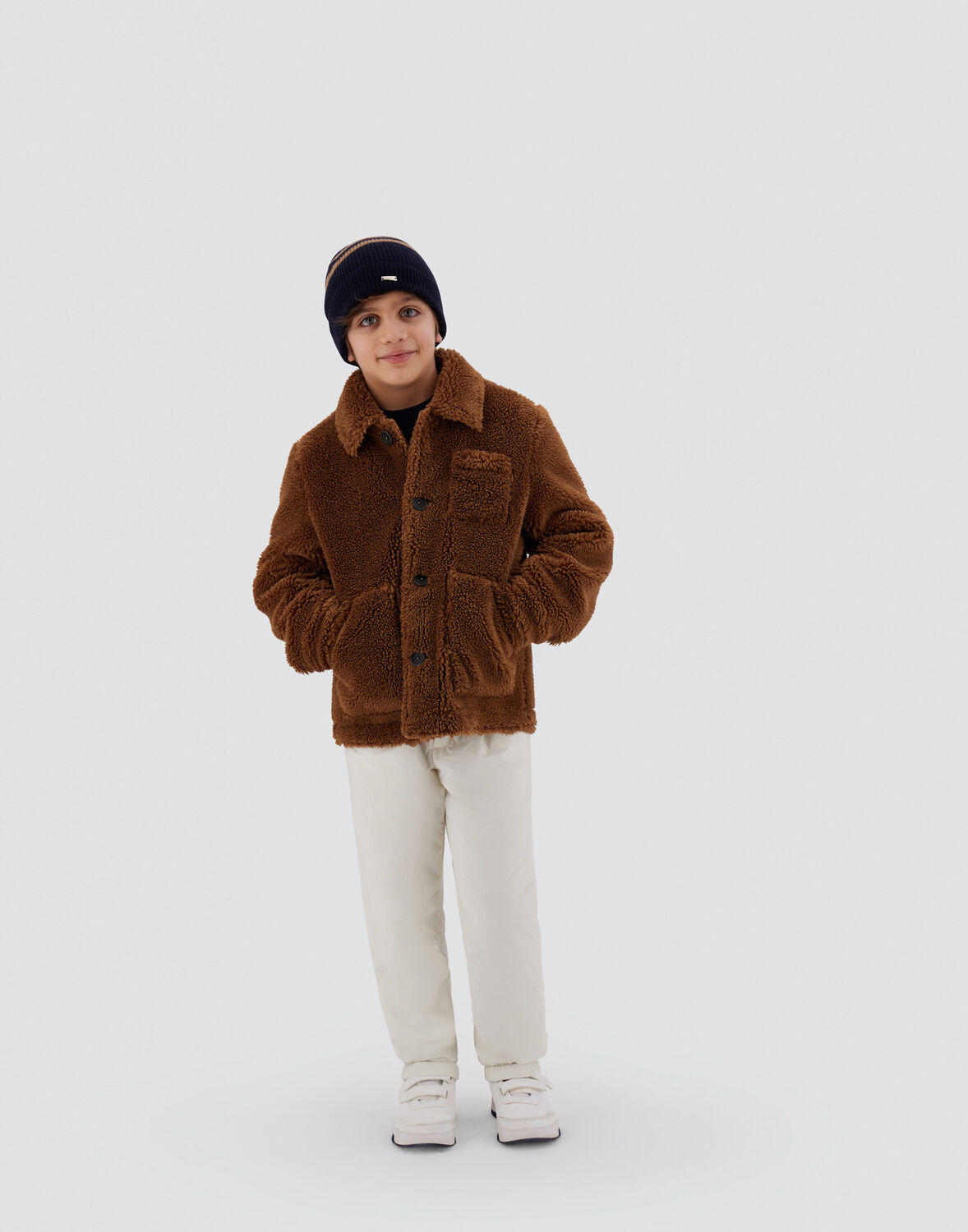 HERNO BEANIE IN STRIPES KNIT KIT 