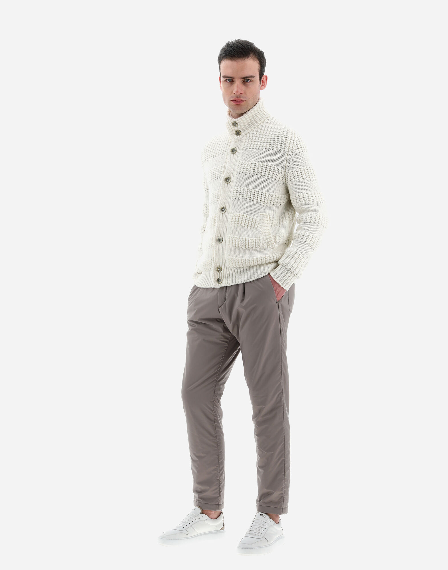 Herno grey hotsell cardigan