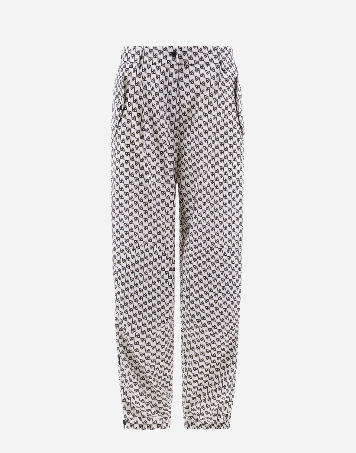 Herno Printex H Trousers In White/blue