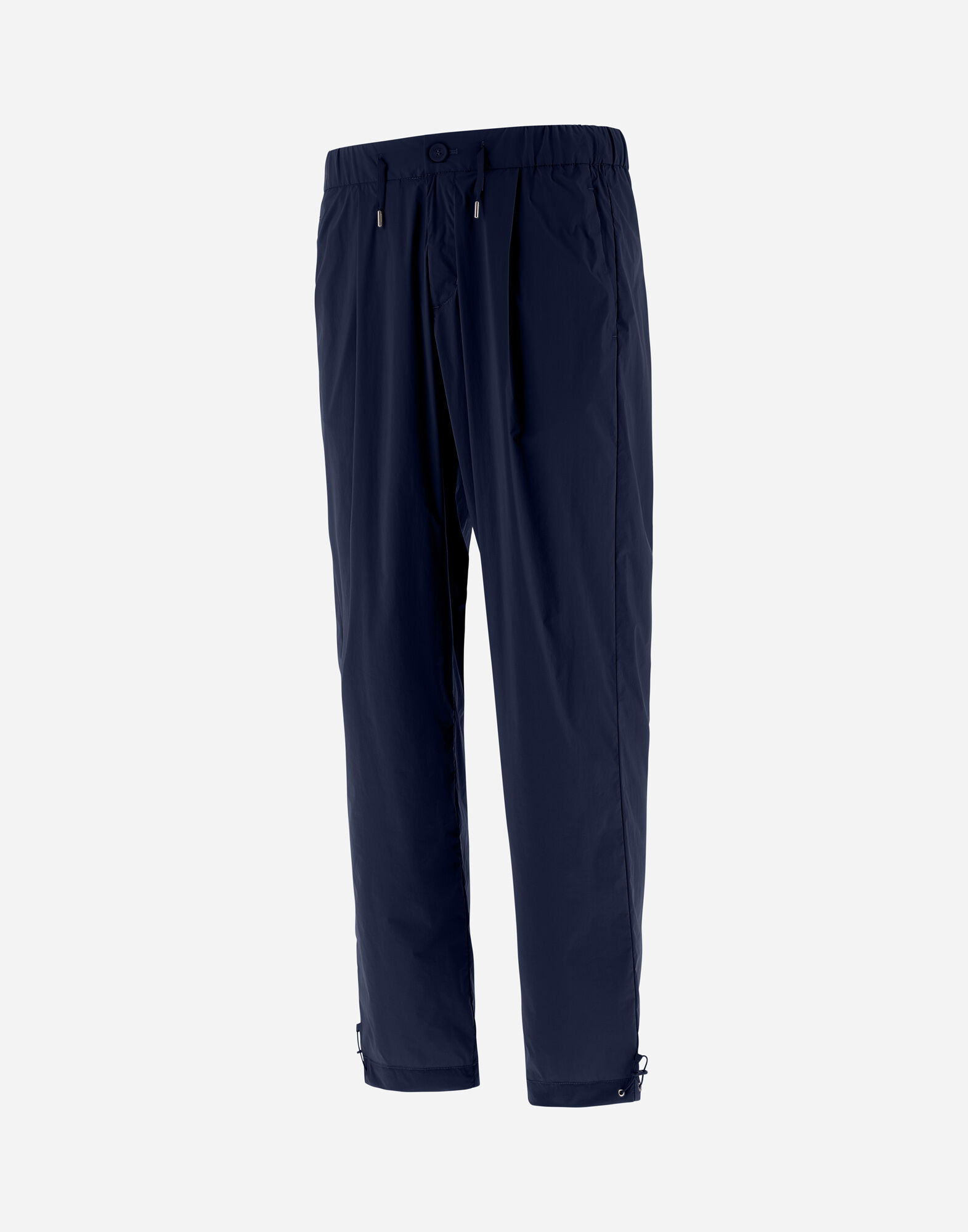 RESORT TROUSERS IN LIGHT NYLON STRETCH in Blue for Men | Herno® RESORT TROUSERS IN LIGHT NYLON STRETCH in Blue for Men | Herno®