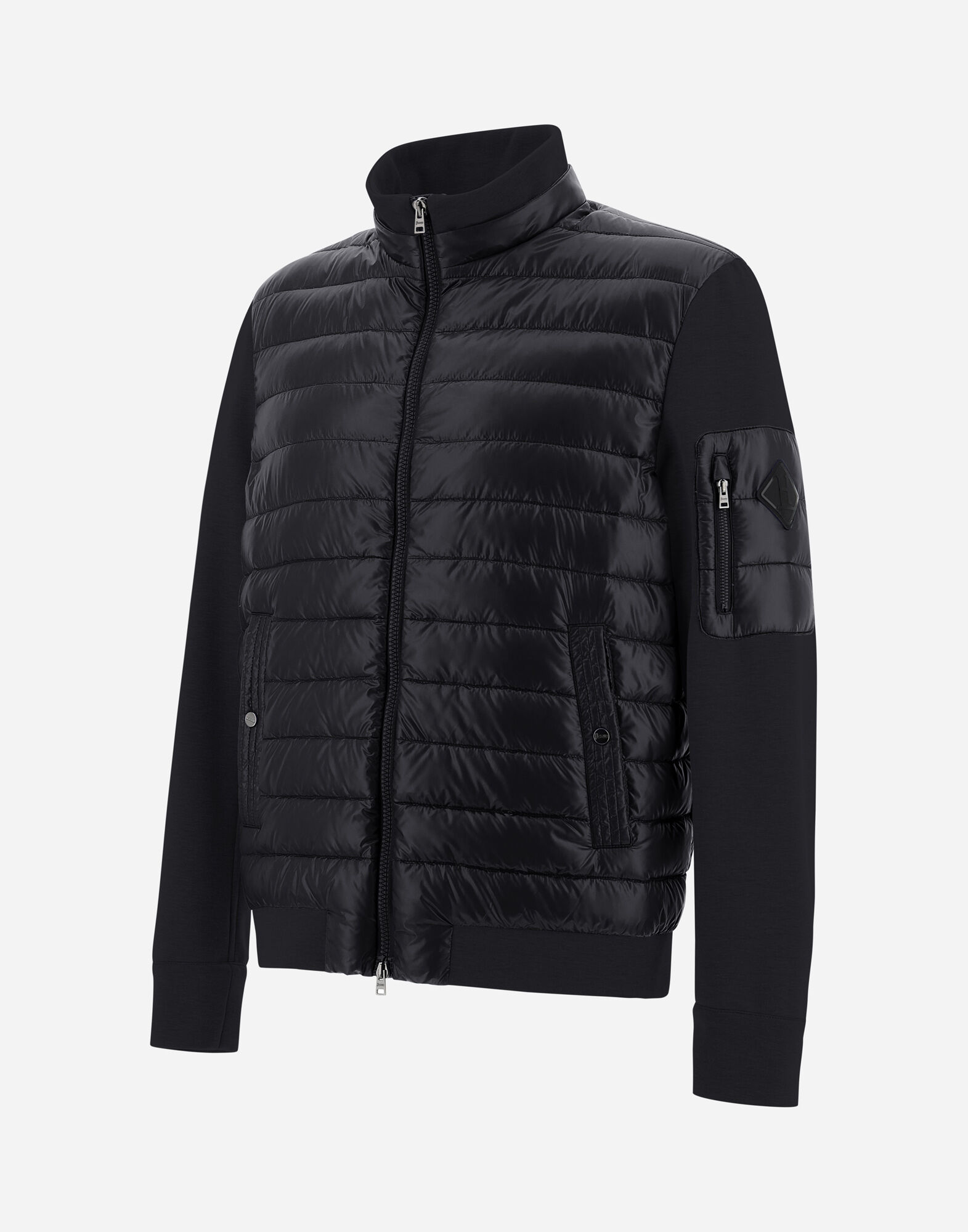 Herno leather jacket hot sale