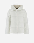 Herno CAPE IN ARENDELLE AND NEW LADY FAUX FUR White PI001949D12414Z1000