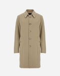 Herno RAINCOAT IN STRETCH COTTON VELVET AND MONOGRAM Chantilly IM000375U13268S1983
