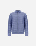 Herno BOMBER JACKET IN NYLON ULTRALIGHT Light Blue PI001210U12017Z9026