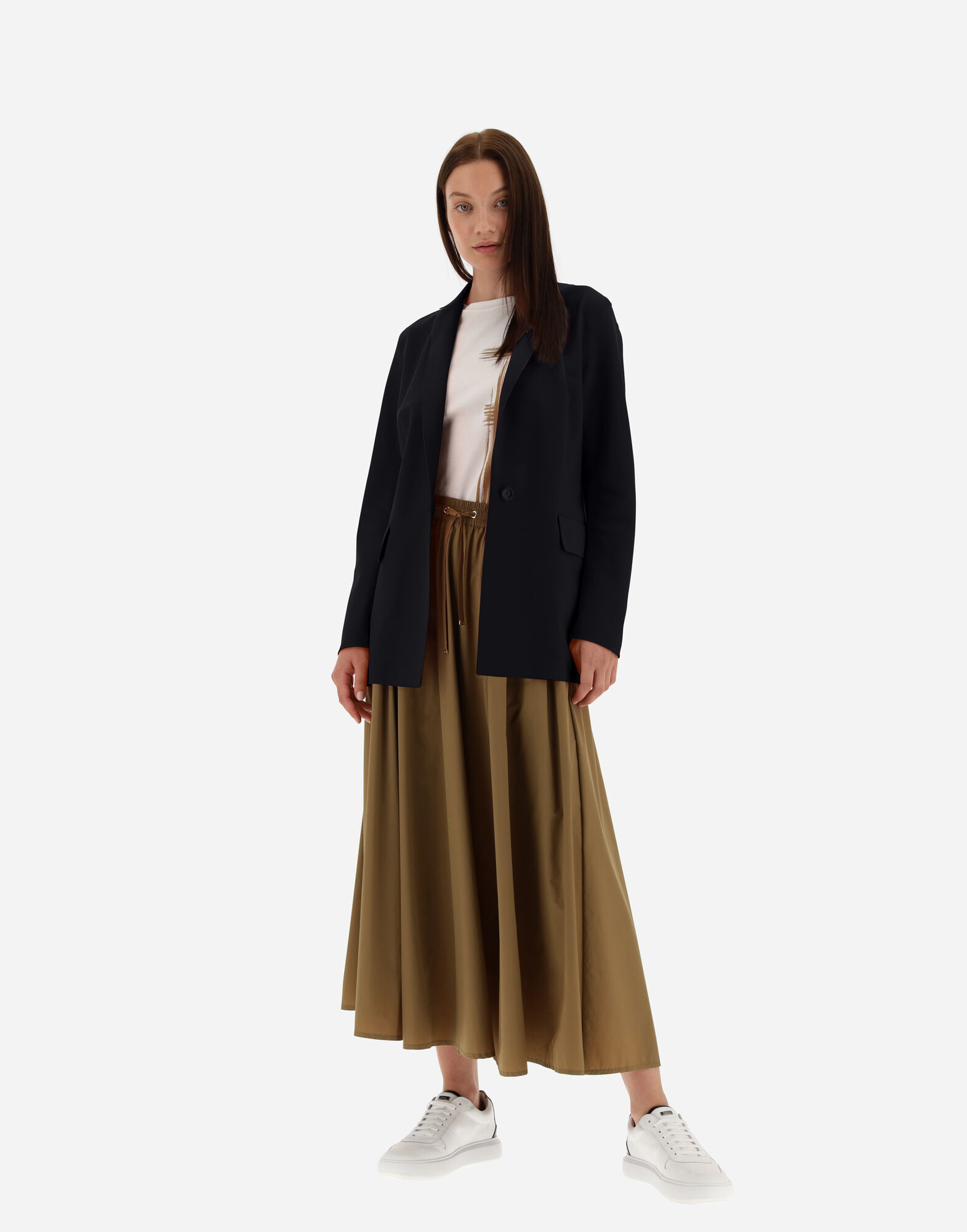 FIRST-ACT COAT in Black for Women | Herno®