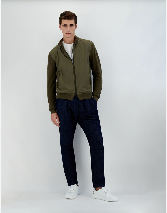 Herno White Cotton Full-Length Jacket