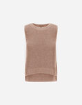 Herno VEST IN GLITTER KNIT Light Pink MG000167D760684002