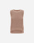 Herno VEST IN GLITTER KNIT Light Pink MG000167D760684002
