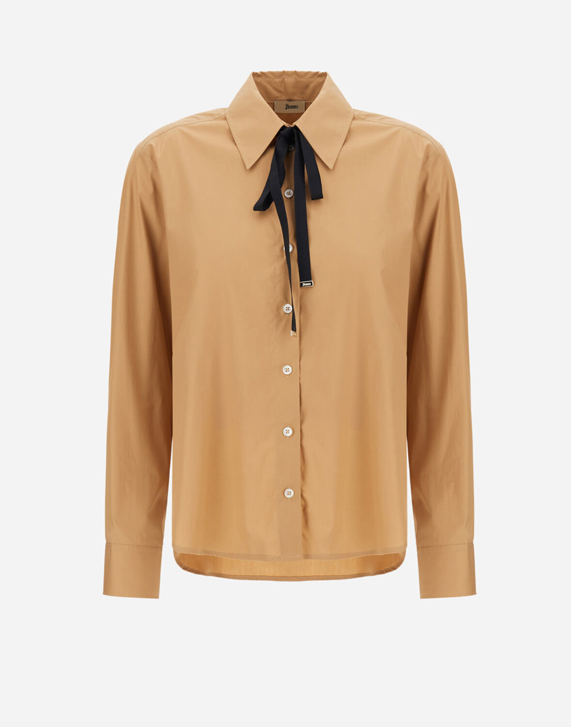 Herno コットン シャツ In Camel