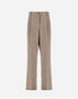 Herno TROUSERS IN LINEN PINSTRIPE Chantilly PT000124D171351985