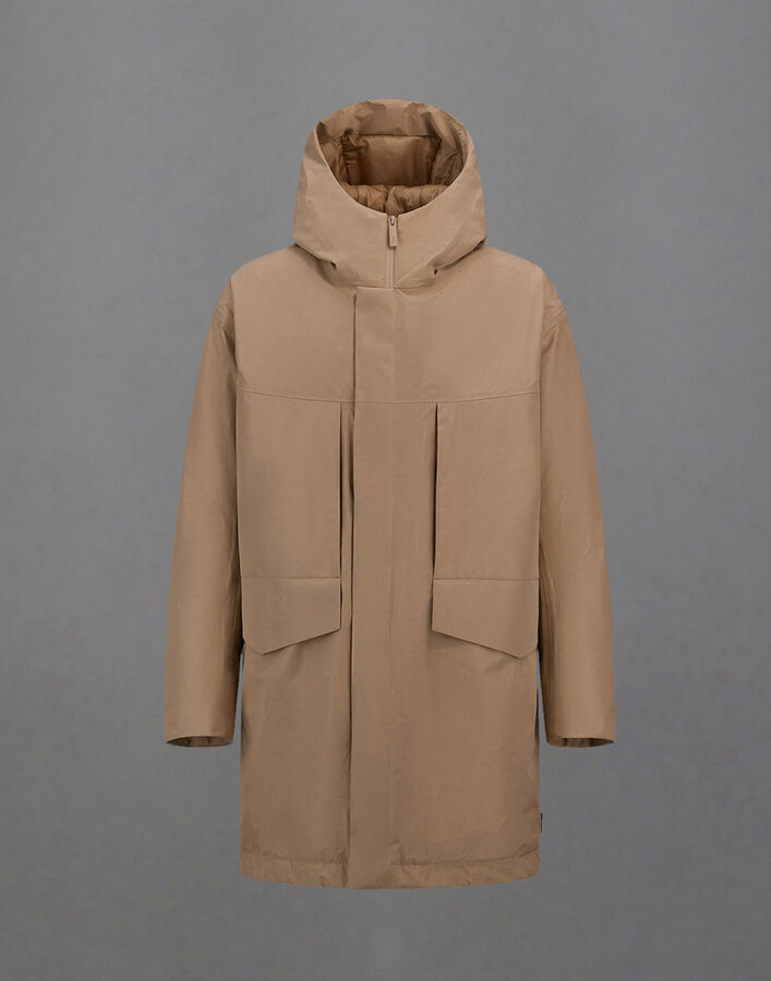 Herno LAMINAR SHORT PARKA IN 3L GORE-TEX&reg; Light Camel PA00048UL111272115