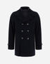Herno NEW WOOL CASHMERE AND NUAGE PEACOAT Navy Blue PE000036U333189200