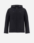 Herno JACKET IN SCUBA WOOL Navy Blue GC000091U334289200
