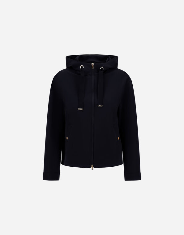Herno HOODED JACKET IN FIRST ACT PEF Navy Blue GI000311D13455S9200
