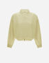 Herno CARDIGAN IN MATT VISCOSE AND NEW TECHNO TAFFETA Ivory MC000168D760603130