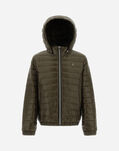 Herno UNISEX BOMBER JACKET IN NYLON ULTRALIGHT Military PI000006X120177745