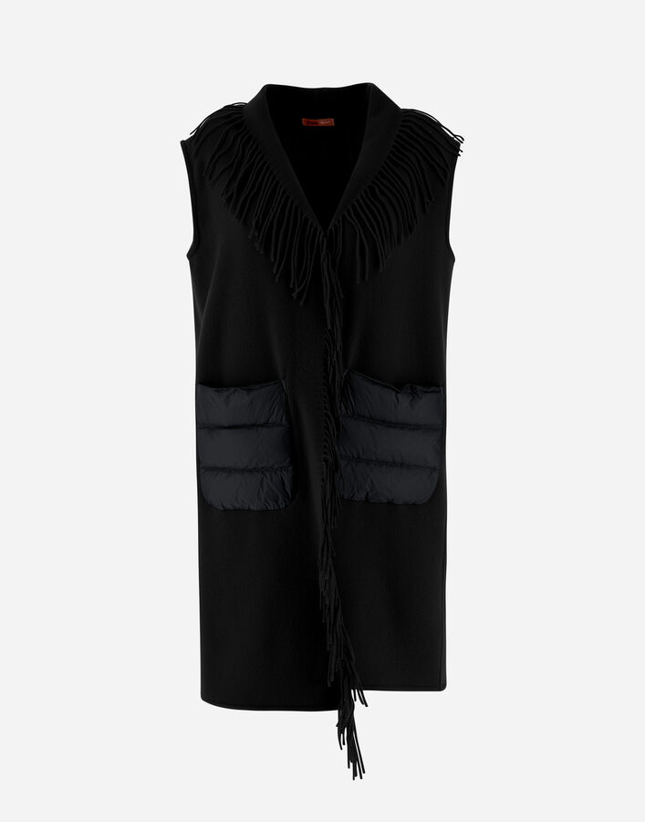 RESORT WAISTCOAT IN WARMY & NYLON ULTRALIGHT Herno Herno RESORT WAISTCOAT IN WARMY & NYLON ULTRALIGHT Black GC00067DR333959300