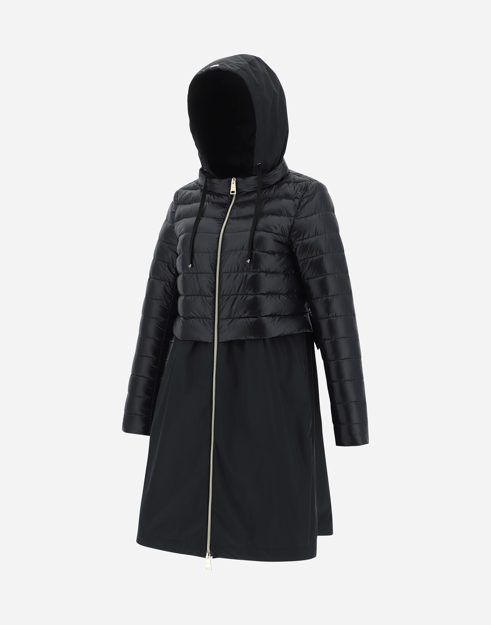 NYLON ULTRALIGHT AND TECHNO TAFFETA PARKA