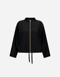 Herno DENSE SATIN JACKET Black GI000294D126839300