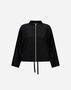 Herno DENSE SATIN JACKET Black GI000294D126839300