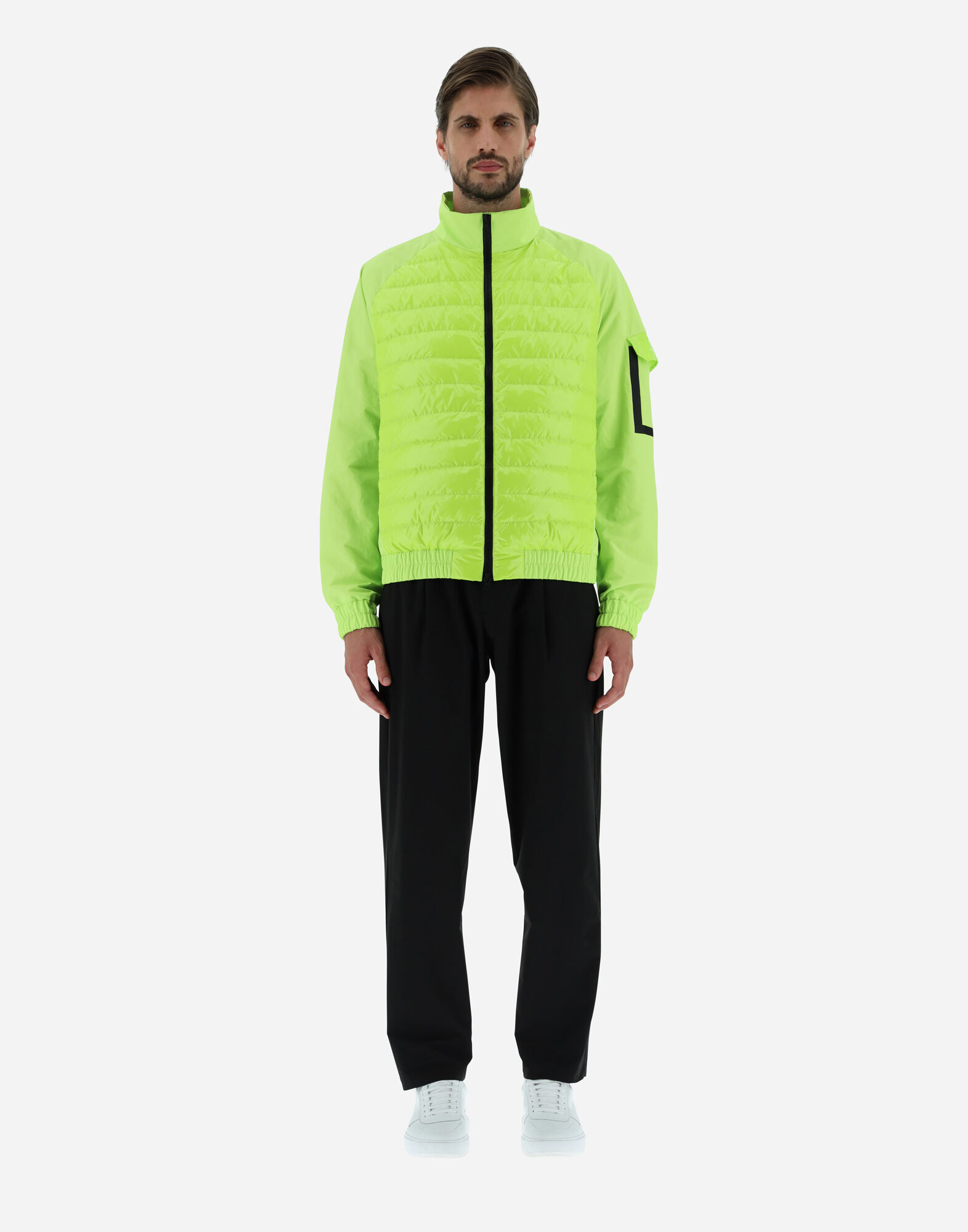 Bomber jacket neon sale