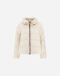 Herno JACKET IN CASHMERE, SILK AND MONOGRAM Chantilly PI002151D38087M011985