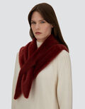 SCARF IN LADY ALTERNATIVE FUR Herno product thumbnail image view 3