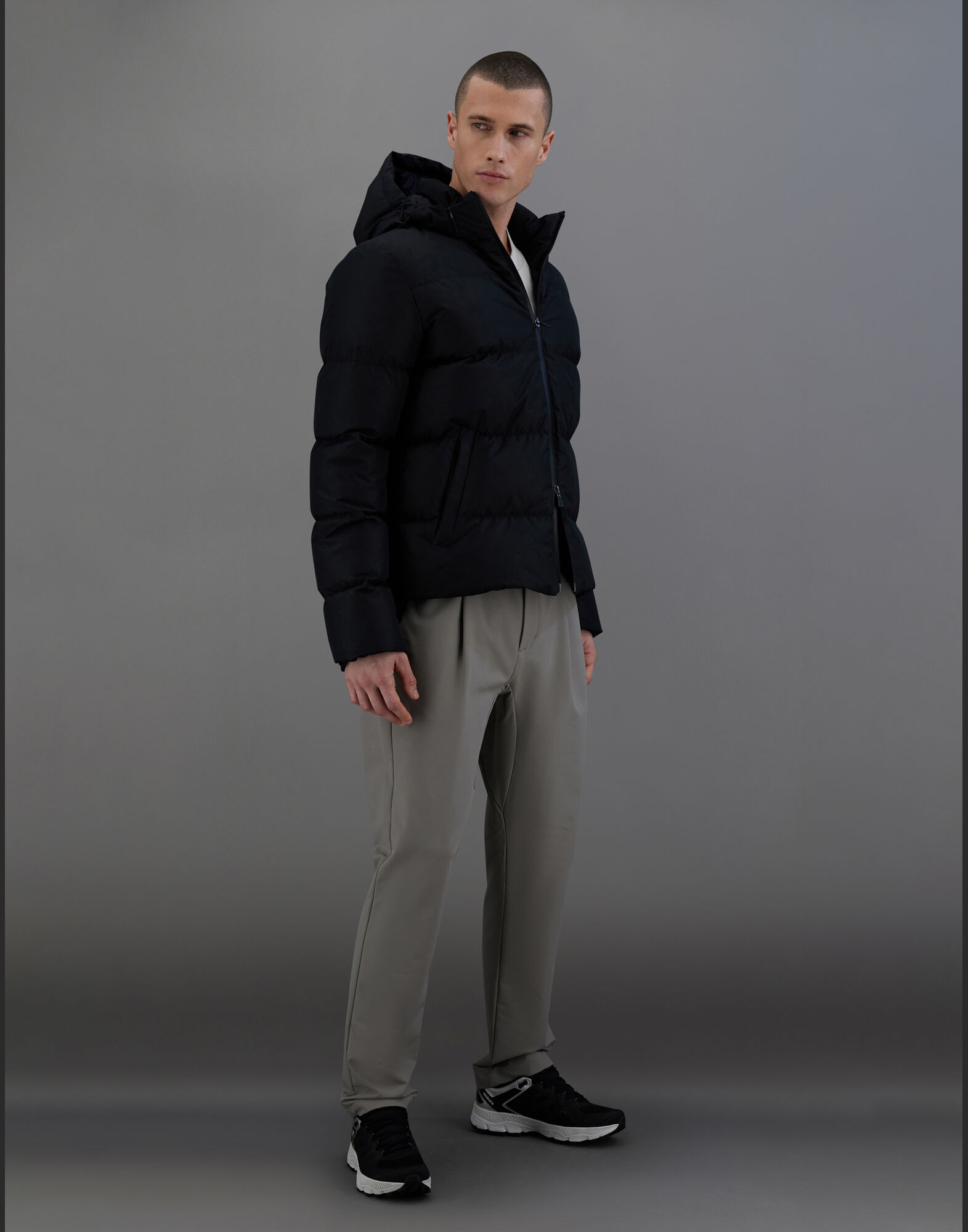 LAMINAR JACKET IN 2 LAYERS WINDSTOPPER in Black for Men Herno