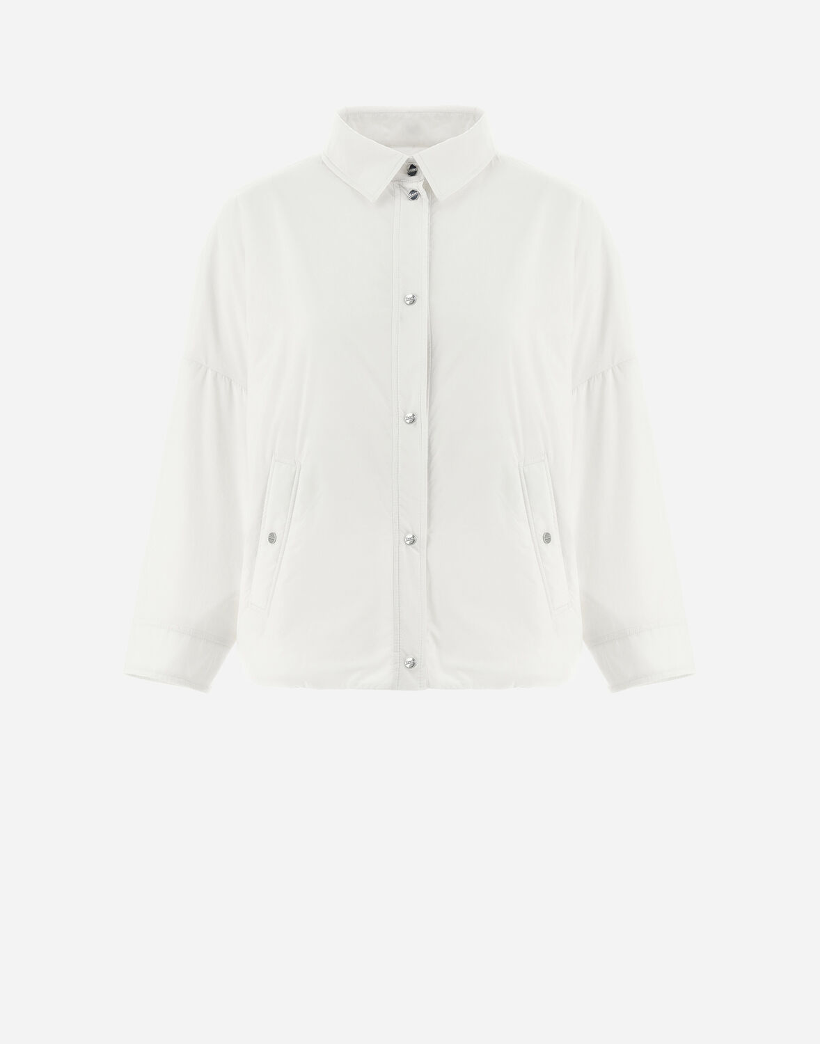 Herno Ecoage Long Sleeved Jacket In White