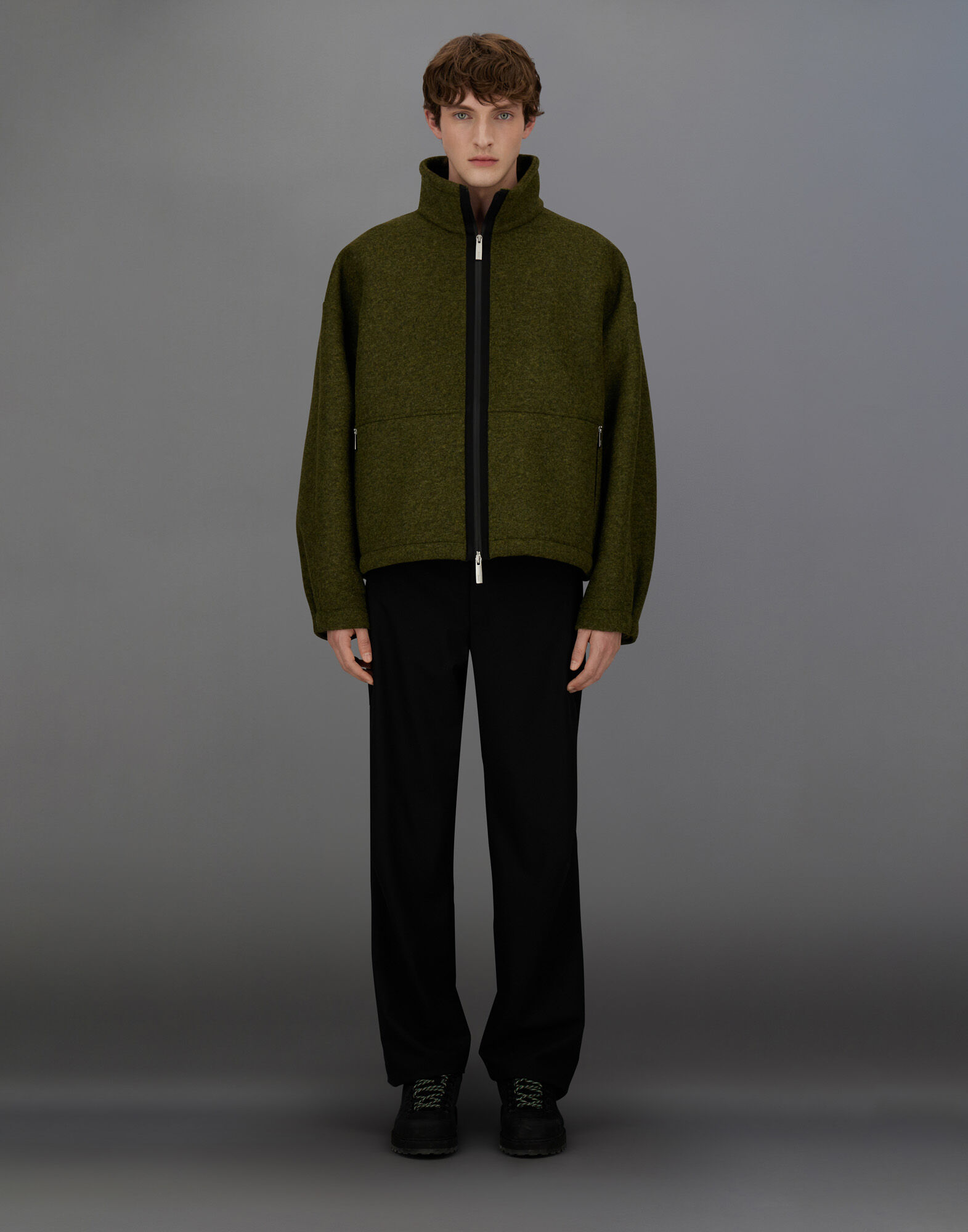 ラミナー テクニカルウール ジャケット ミリタリー | Herno® (ヘルノ)