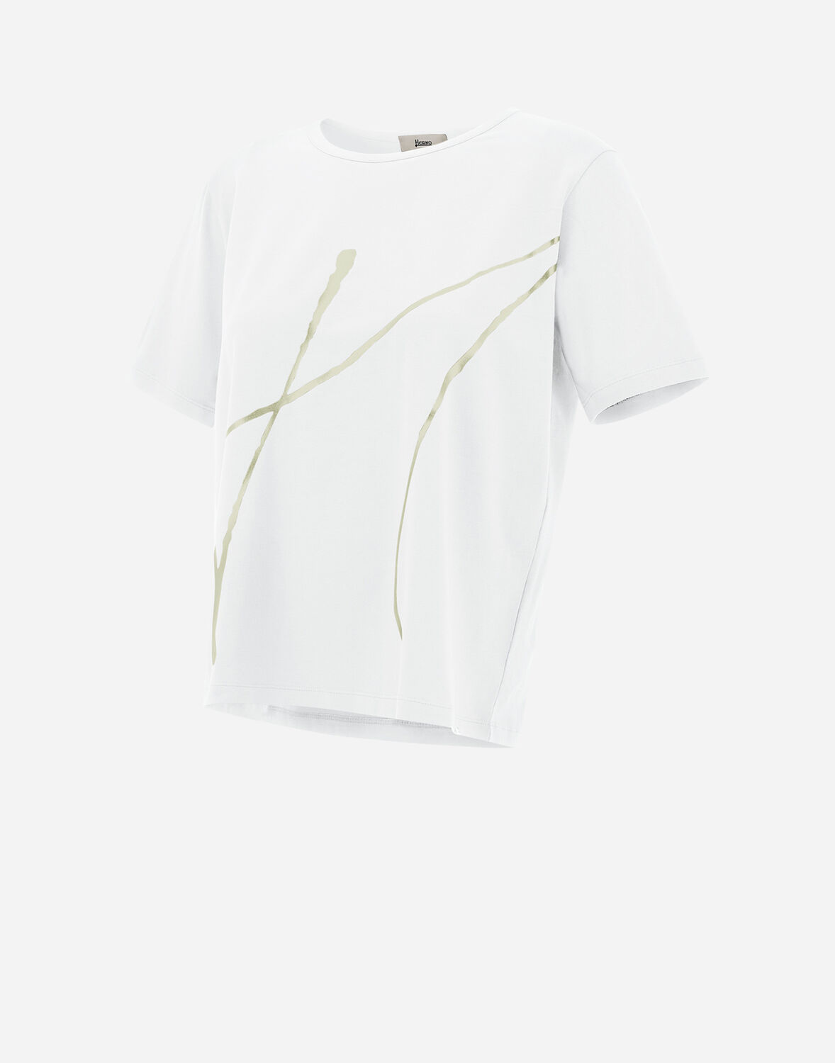 Herno Interlock Jersey Tシャツ In White