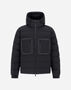 Herno HOODED JACKET IN 2-LAYER WINDSTOPPER Black PI001291U128409300