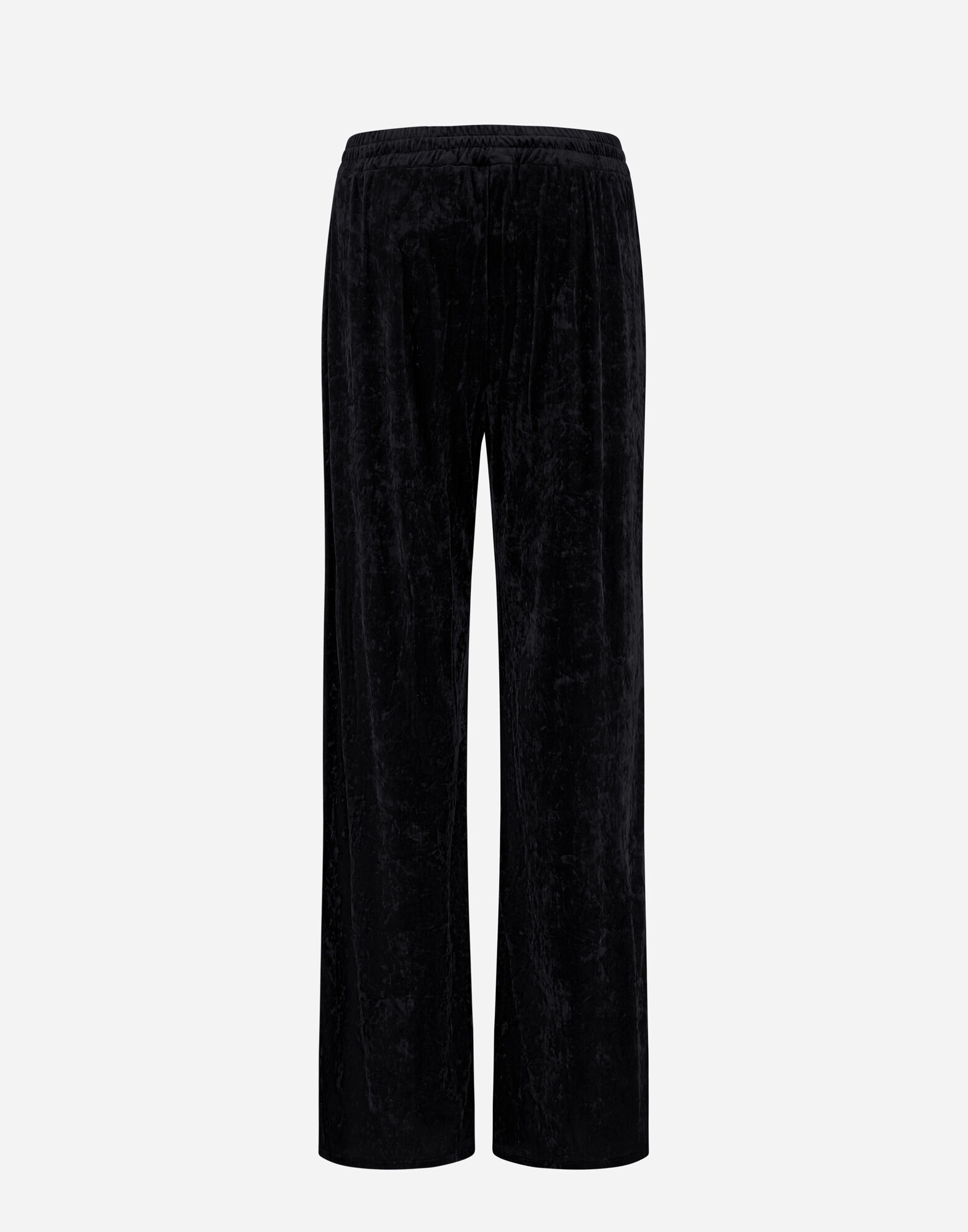 Velvet black trousers outlet
