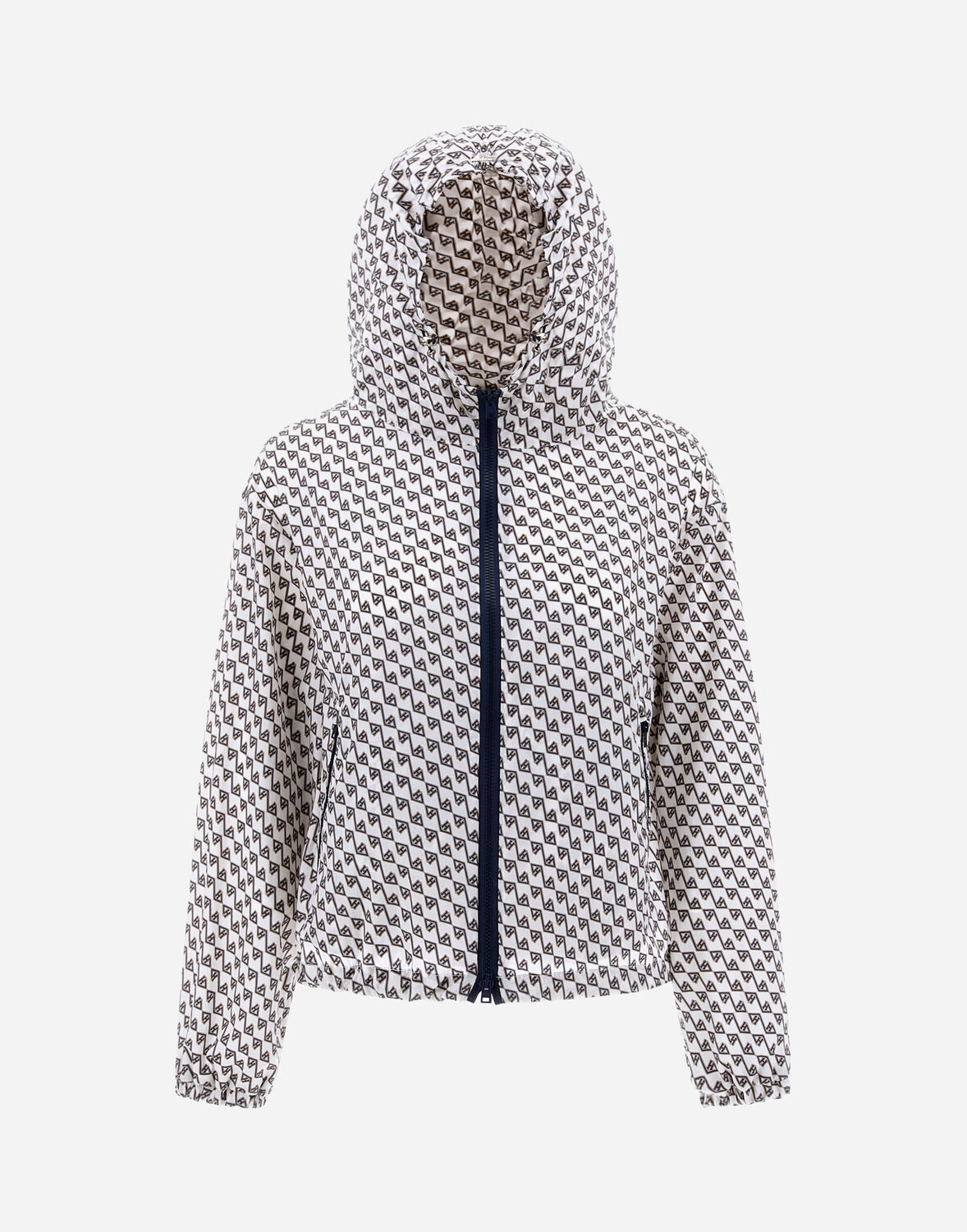 Herno Printex H ボンバージャケット In White/blue