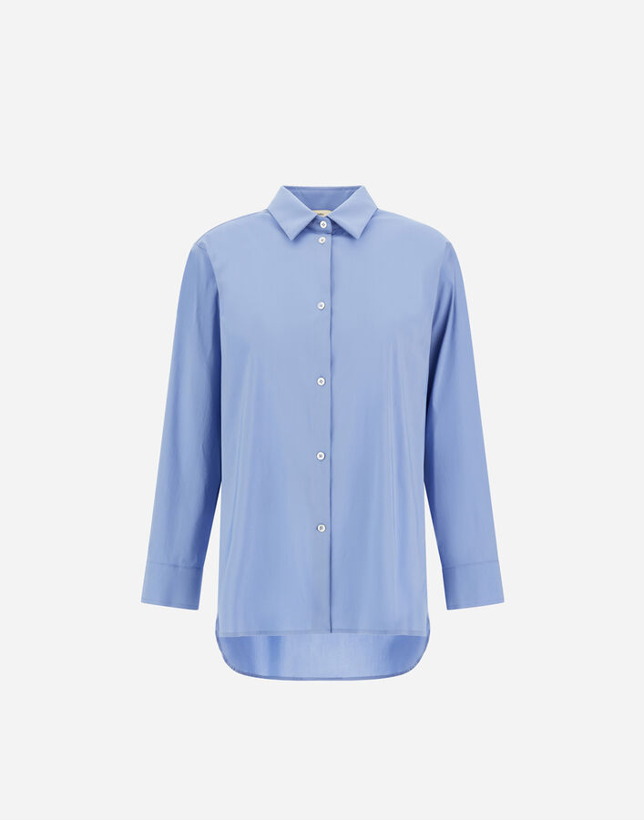Herno SHIRT IN SMART COTTON POPELINE Light Blue CM000042D132889128