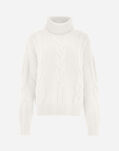 Herno SWEATER IN COMFY INFINITY Cream ML000003D701601010