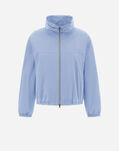 Herno NEW TECHNO TAFFETA' BOMBER JACKET Light Blue GI000233D124839006