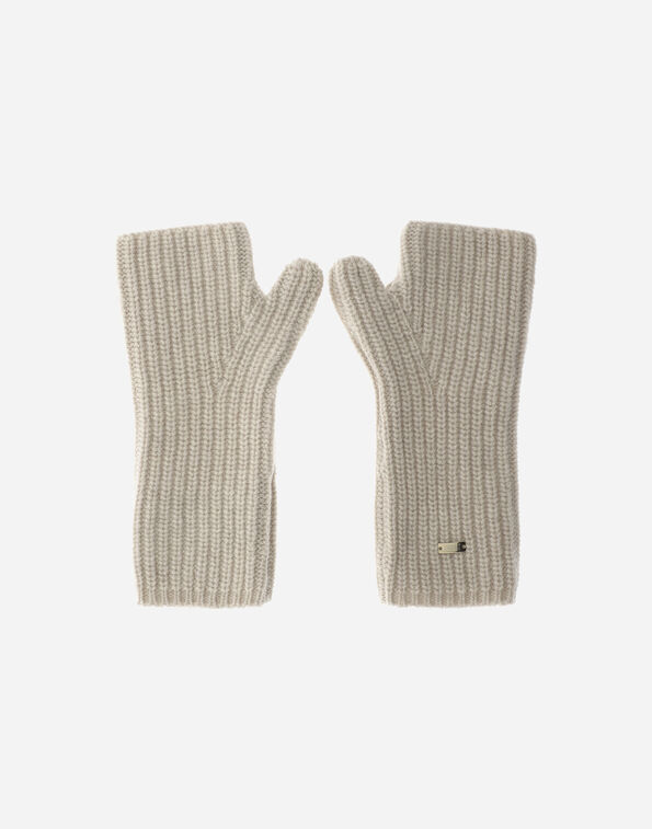Herno GLOVES IN COB STITCH CARDED WOOL Chantilly MANIC007D700481985