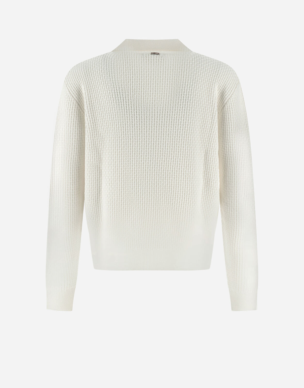 Herno エンドレスオペレーテッドウール Resort ポロシャツ In White