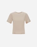 Herno RESORT MERCERIZED COTTON JERSEY T-SHIRT Chantilly JG00047DR520581985